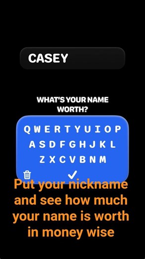 use this sound and put your name in comment for me to use your nickname next time