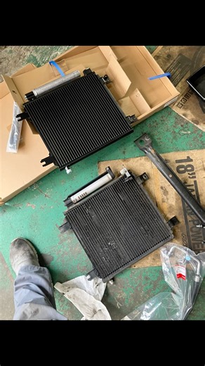 NBOXエアコン修理2コンデンサ #automobile #自動車整備 #mechanic