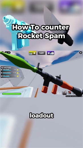 how to counter rocket spam