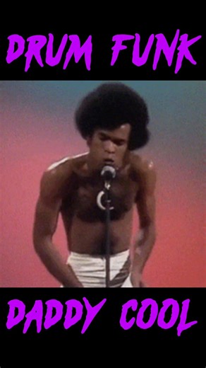 My Drum Funk Take on Daddy Cool by Boney M.(Alternative Funk Drums) 🔥🥁💜💯#drummer #discofunk