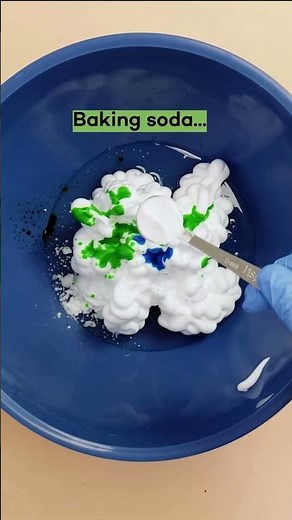 Easy foam slime recipe that's great for show and tell art