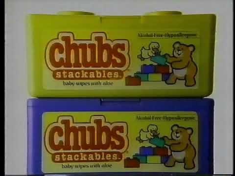 Chubs Stackable Baby Wipes (1994)