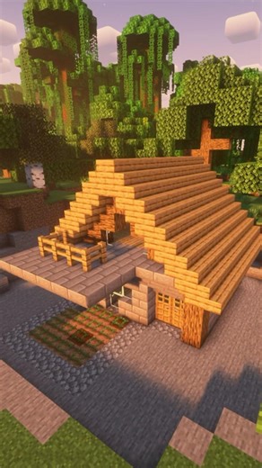 MINECRAFT: CASA EM 5s 😱#minecraft #shorts