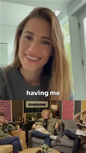 Allison Williams on Instagram: "I had the honor of posing a question to the @handsomepod hosts, and it was this: if you could have one banal superpower, what would it be? My answer: napping. I’ve never been good at napping. In awe of those who can. I loved their answers and love the podcast. ❤️"