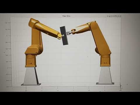 Compliant Robot Adjusts to Multi-Axis Surface Tilt (MATLAB Simulation)