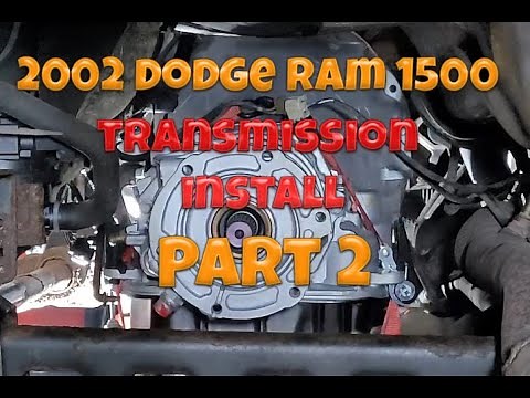 2002 Dodge Ram 1500 Transmission Install 46RE