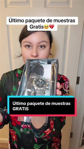 Último paquete de muestras Gratis🥺 #muestrasgratis #freesamples #tiktokshopaffiliateprogram