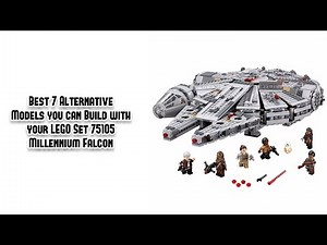 Best 7 Alternate Builds for LEGO Set 75105 Millennium Falcon