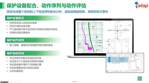 ETAP保护设备配合、动作序列与动作评估模块介绍