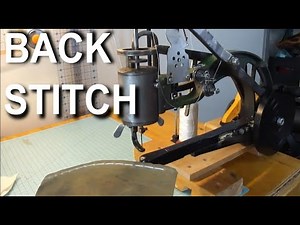 Sew a Back Stitch: China Leather ShoePatcher Low Cost Sewing Machine