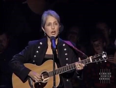 Joan Baez - ''Where Have All the Flowers Gone ?'' (Pete Seeger Tribute) - 1994 Kennedy Center Honors Joan Chandos Baez (b. 9 January 1941, New York City, New York, USA) | Clamih