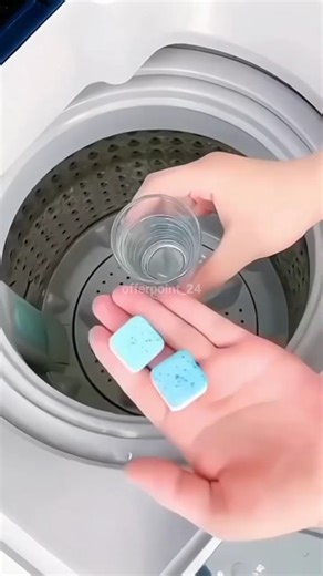 Offer Point on Instagram: "Washing Machine Tablet 🤩 #washing #machine #cleaning #tablet #reels"