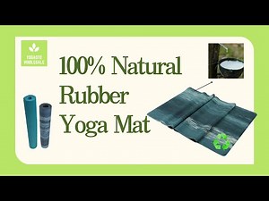 Pure Natural Rubber Yoga Mat: The Best Eco-Friendly Choice for Yogis!