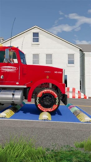 Trucks vs Speed Bump | BeamNG.drive