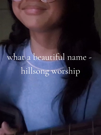 what a beautiful name - hillsong worship, brooke ligertwood (def one of my fav worship song bridges 🙌🙌) #whatabeautifulname #hillsong #guitar #worship #fyp