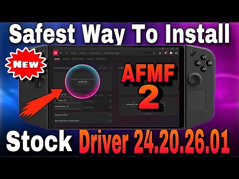 Best Way To Install New Stock Drivers & AMD Adrenalin Software No Issues On Lenovo Legion Go