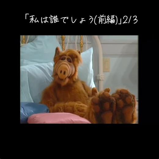 「私は誰でしょう(前編)」2/3 #ALF #アルフ #エイリアン⁡ #alien #spacealien #宇宙人 ⁡ #americancomedy #americanTV⁡ #所ジョージ #メルマック⁡ #コメディドラマ #アメリカンコメディ⁡ #アメリカのドラマ #ドラマ #人形劇⁡ #テレビドラマ #TVドラマ #海外ドラマ⁡ ⁡ アメリカで1986年から1990年に放送していたコメディドラマ。⁡ 日本では1990年代前半〜後半にかけてNHK教育TVで放送していた。