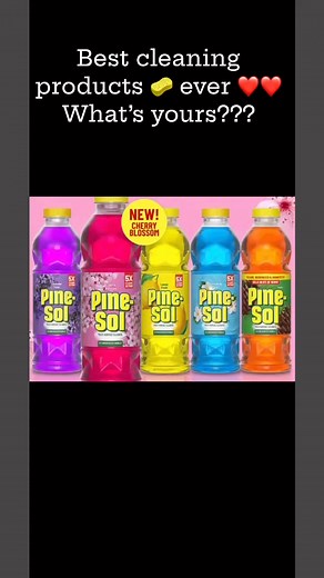 What is your favorite cleaning product for your house?? Mine is Lemon Pine-Sol ,and Clorox | Elizabeth Mason