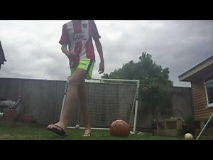 Football challenge schools shoes and flip flops