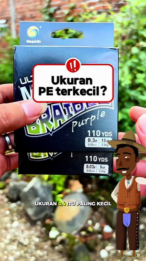 Senar PE Micro Tipis: Ukuran Terkecil dan Kekuatan Luar Biasa