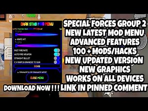 Special Forces Group 2 Latest New Mod Menu | Link in Pinned Comment