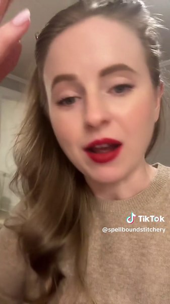 I use a sewing machine every day in my needlepoint design business, and today i pulled out this incredibly elegant antique singer machine. She is still going strong after a century! But i did something wrong when i replaced the needle and i lost the gorgeous ease of stitching and couldnt figure out how to get it back. After praying to Saint Anne, the patron saint of sewing machines, inspiration struck and i fixed the problem. She is stitching beautifully once again! #needlepoint #needlepointtikt