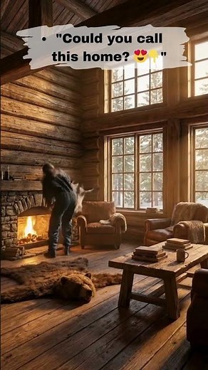 Abandoned Cabin Restored into a Luxury Retreat | Before & After1 #beforeafter #logcabin #rustichome