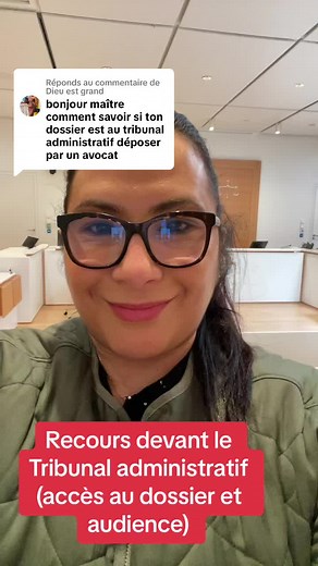 Accès au dossier et audience au Tribunal administratif