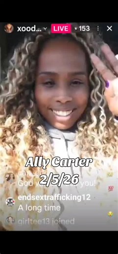 Ally Carter 2/5/26 #fulldisclosure #lastcycle #expose #2026 | ally carter