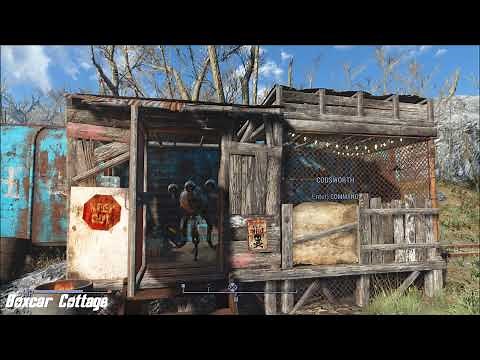 The Boxcar Cottage Player Home - Fallout 4 House Mod