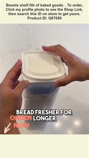 This is a large rectangular bread container.