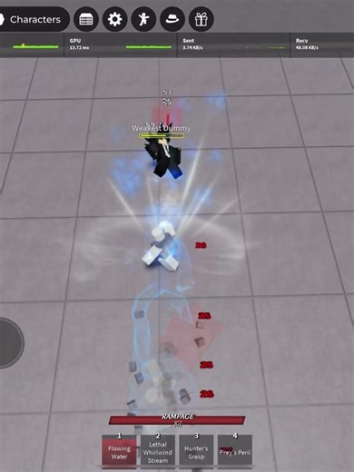 Basic combo #roblox #tsb