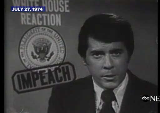 July 27, 1974: Nixon charged with obstruction of justice