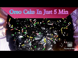 Easy Oreo Cake With 3 Ingredients|How To Make Oreo Cake At Home|Super Delicious And Soft Cake Recipe