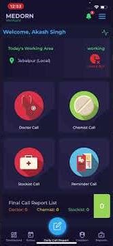 How to use Check-In & Check-Out Button in Medorn App.
