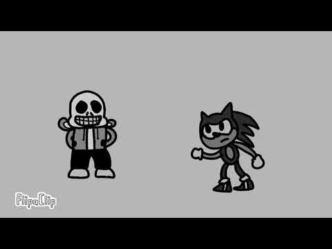 Sonic Vs Sans- part 4