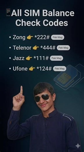 ALL SIM ZONG JAZ TELENORE UFONE BLANICE CHEK COD
