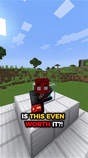IS THIS WORTH IT?! #minecraft #shorts