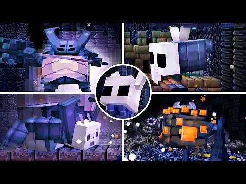 Minecraft x Hollow Knight All boss Fights Gameplay
