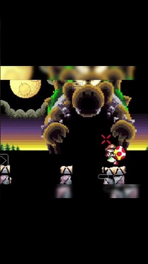 Yoshi's Island Final boss baby Bowser #mario #supermario #games