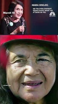 Dolores Huerta addresses allegations in new interview