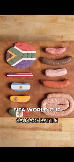 FIFA World Cup Sausage Battle — chistorra & South African sausages
