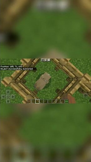 Rabbit command hack 🤯👍 | #Minecraft | (Gamer Dudes) #Short #YTshorts