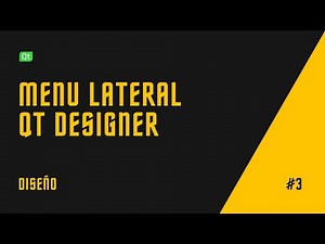 QT designer - Menu lateral (Estilos) #3