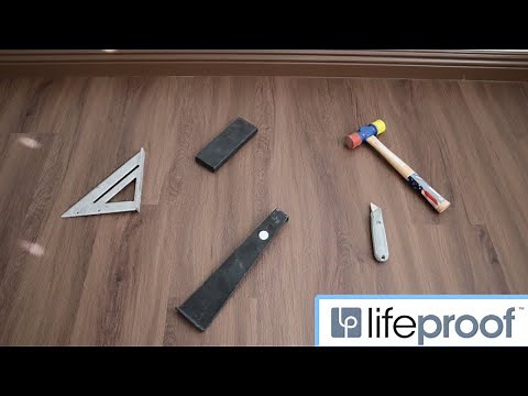 Lifeproof LVP Flooring Install - SO EASY | Front Room Renovation | Episode 4