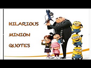 Hilarious Minion Quotes 😂👌🏻
