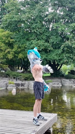 Skye on Instagram: "We’re in this pack for life! 🐾 I had such an amazing time at EF! Full Video on my YouTube! 😁 • • • • • #FurryFit #FurryThirst #FursuitFriday #FurryMuscle #SwoleSuiter #FlexAndFur #FursuitGoals #FitFursuiter #InstaFur #eurofurance #FurryVibes #FurryDom #GymWolf #AlphaEnergy #BratFur #MuscleFur #FursonaFlex #FurryPride #FurLife #Fursuiter #FurryContent #SuitUpAndSweat"