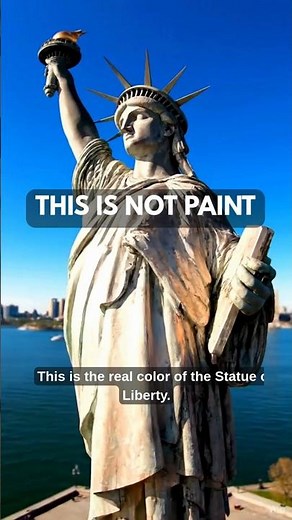The Real Color of the Statue of Liberty