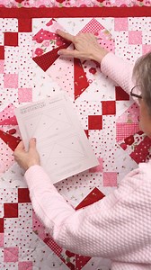 Fall in love with the Foundation Paper Piecing Heart & Lattice Quilt, a beautiful design by Shabby Fabrics, brought to life with the heartwarming Sew In Love collection by Riley Blake Designs. Get the kit: https://www.shabbyfabrics.com/p222547 Fabrics: Sew in Love by Dani Mogstad for Riley Blake Designs | Shabby Fabrics