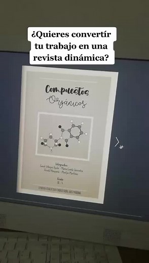 Convierte tu trabajo en una revista dinámica ✨ #fyp #parati #viral #regresoaclases #studygram #apuntesbonitos #apuntesbonitosdigitales